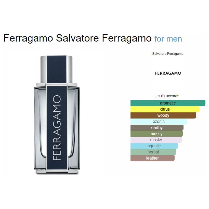 Salvatore Ferragamo  Pur Homme Vaporisateur EDT @ عطر
