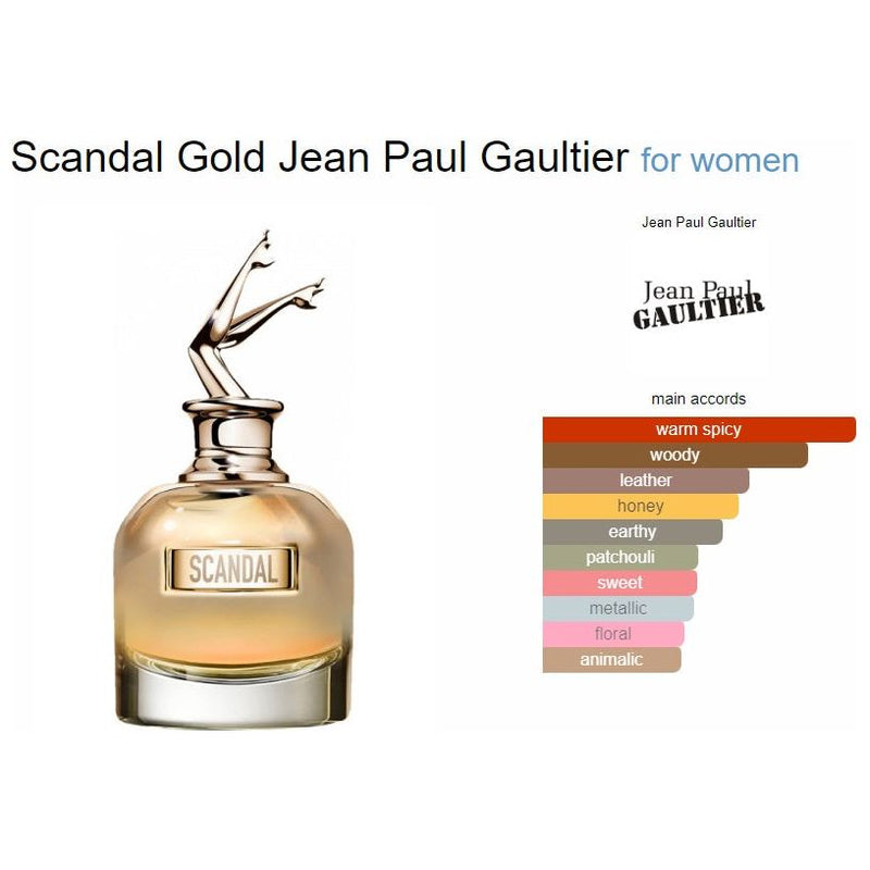 Jean Paul Gaultier Scandal Gold 2021 EDP 80ML