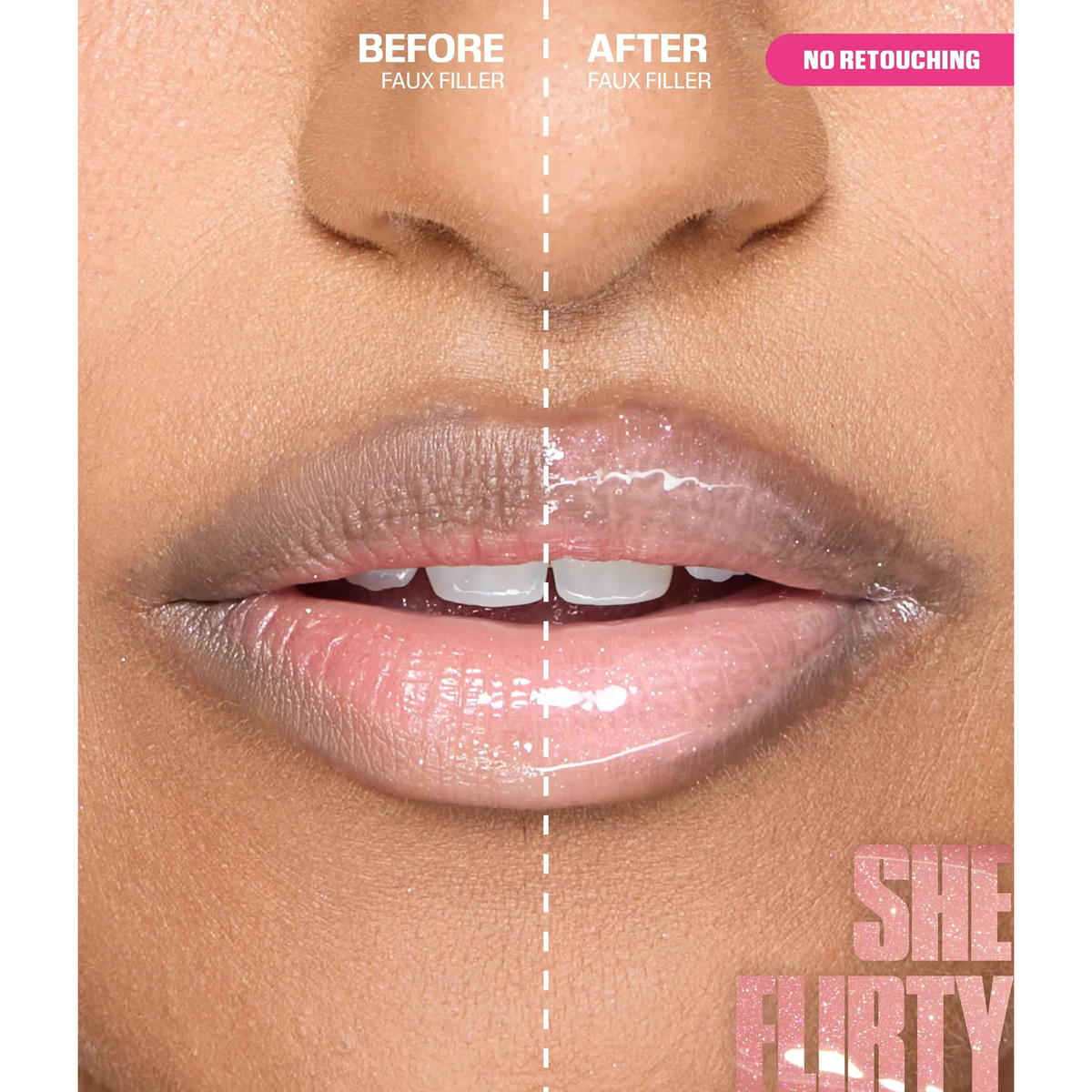 Huda Beauty - Faux Filler Extra Shine Lip Gloss @ ملمع ومعبئ الشفاة