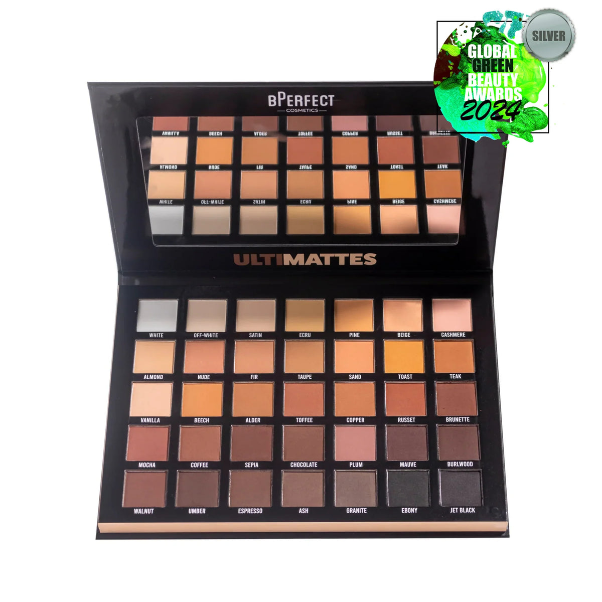 BPerfect - Ultimattes Eyeshadow Palette @ باليت ظلال العيون مطفي