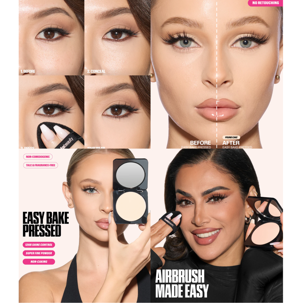 HUDA BEAUTY - Easy Bake Pressed Powder