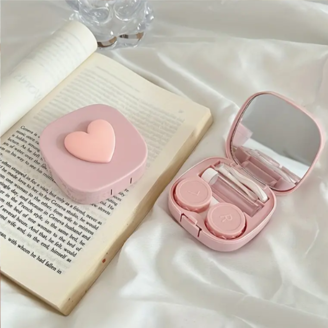 Bronze Contact Lens Kit Case