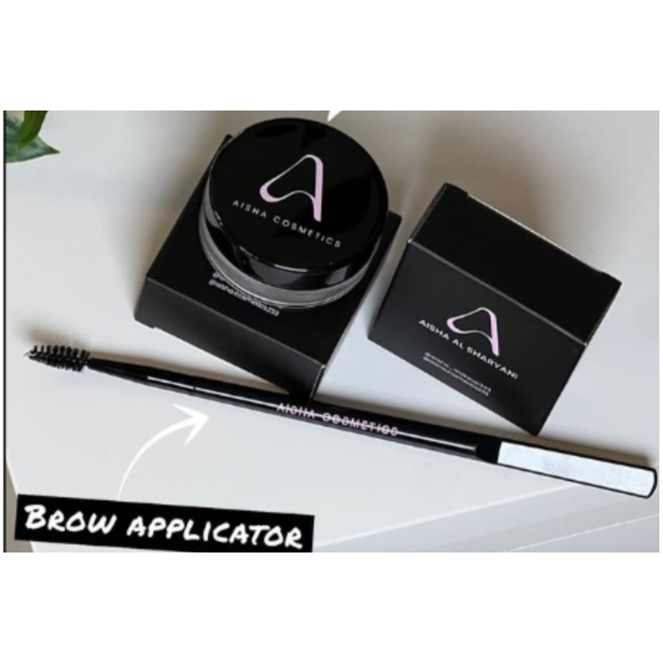 Aisha Cosmetics - Brow Applicator فرشاة الحواجب
