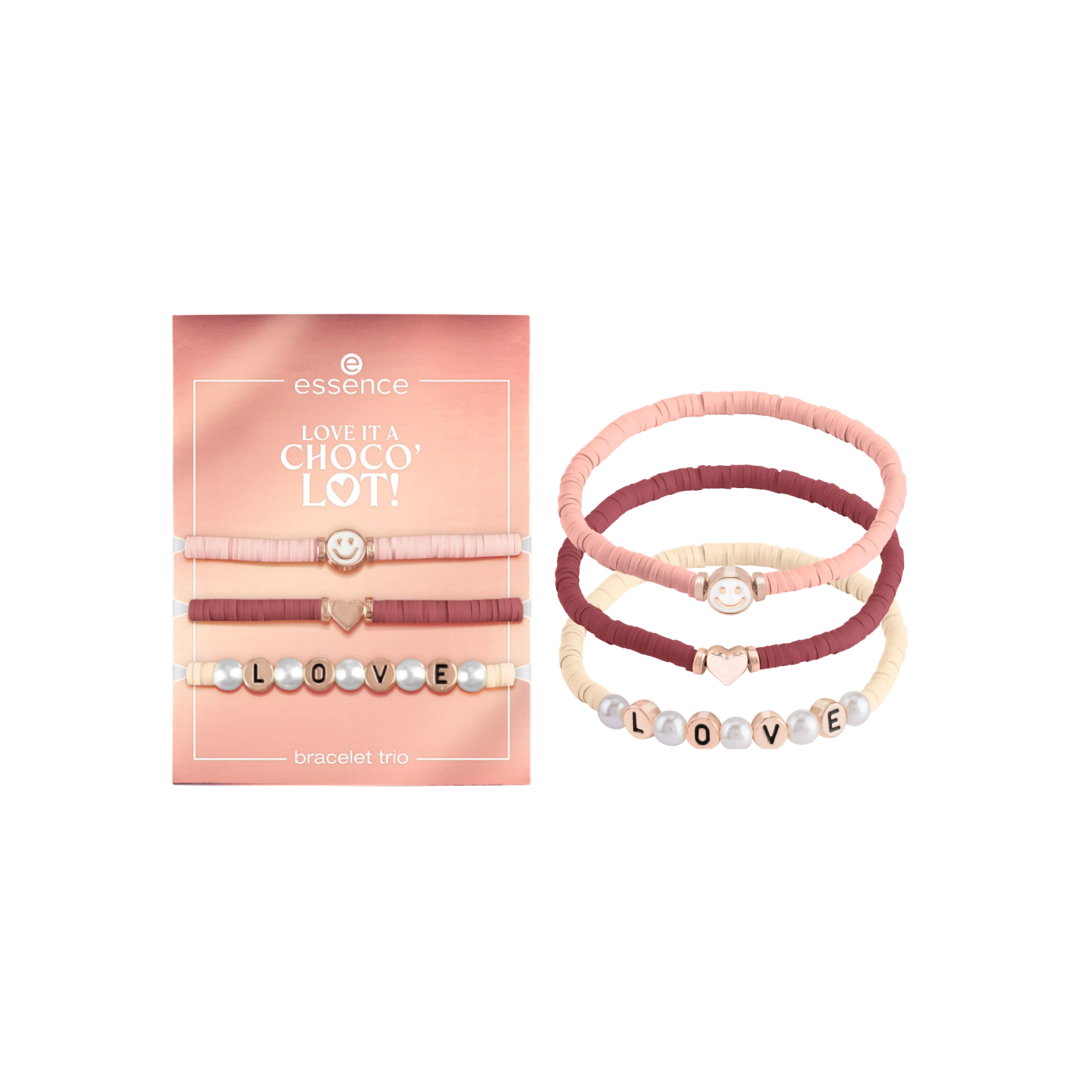 ESSENCE - LOVE IT A CHOCO' LOT! bracelet trio