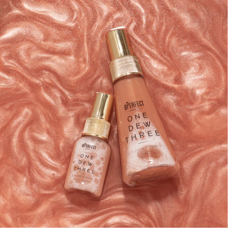 🎁 BPERFECT - One Dew Three - Shimmer Setting Spray - Travel Mini