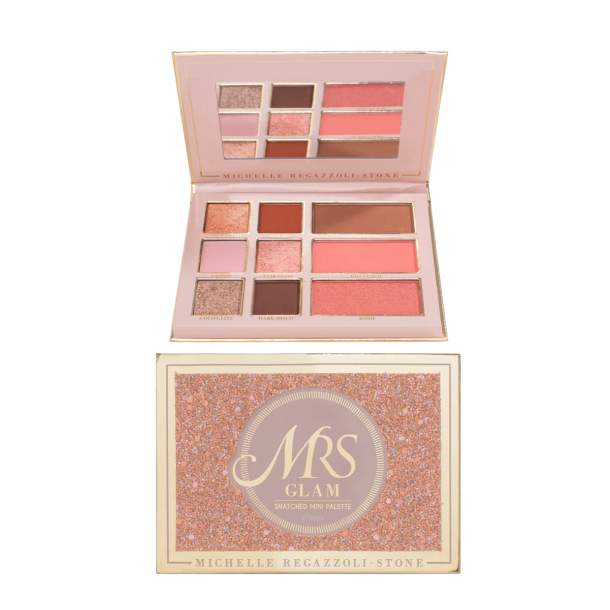 BPerfect Mrs Glam - Snatched Mini Face & Eye Palette