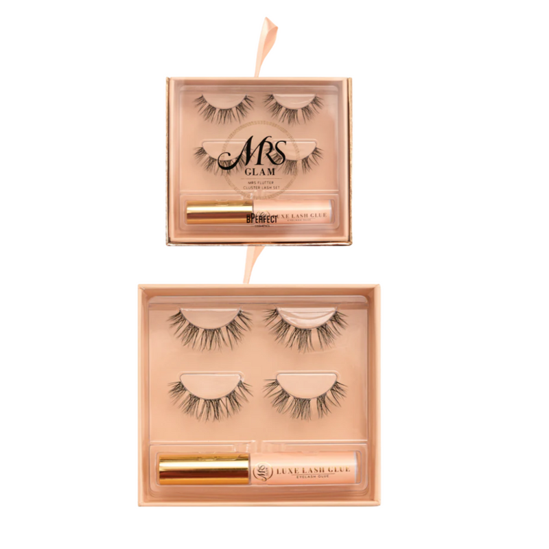 BPERFECT Mrs Glam - Mrs Flutter Cluster Lash Set