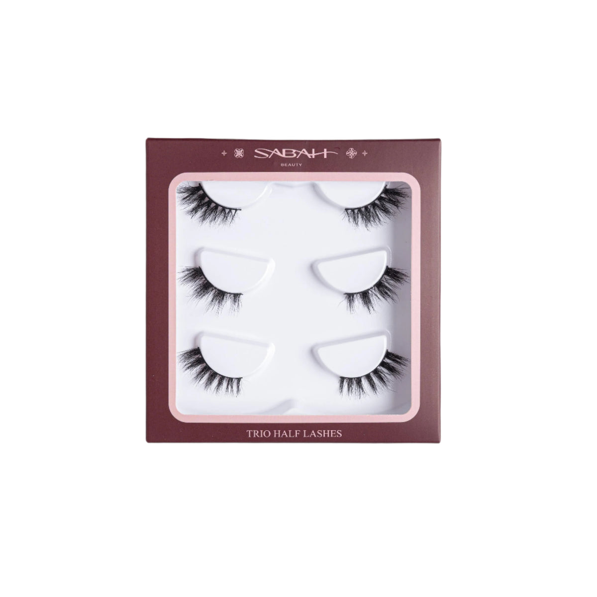 Sabah Beauty Luxury Lashes - Trio Half Lash