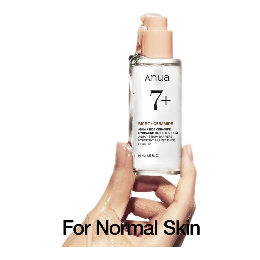 ANUA - 7 Rice Ceramide Hydrating Barrier Serum @سيروم الأرز والسيراميد لترطيب البشره