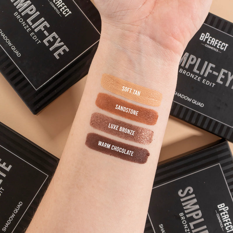 BPERFECT - Simplif-EYE Bronze Edit - Eyeshadow Palette
