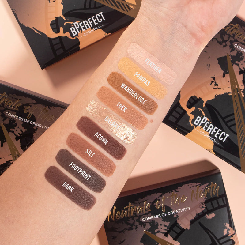 BPerfect Compass of Creativity Vol 2 - Neutrals of the North Eyeshadow Palette @ باليت ظلال العيون