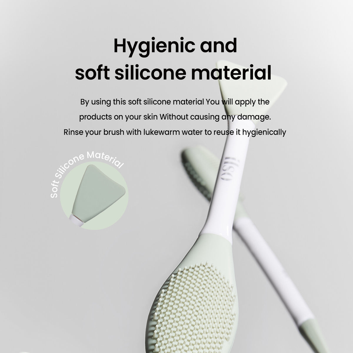 ilso Dual Clean Brush @ فرشاة تنظيف الوجه