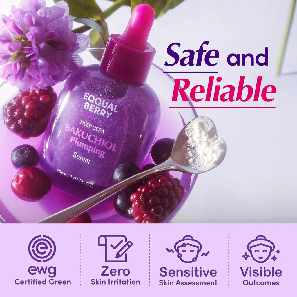 EQQUALBERRY - Bakuchiol Plumping Serum @ سيروم الكولاجين النباتي