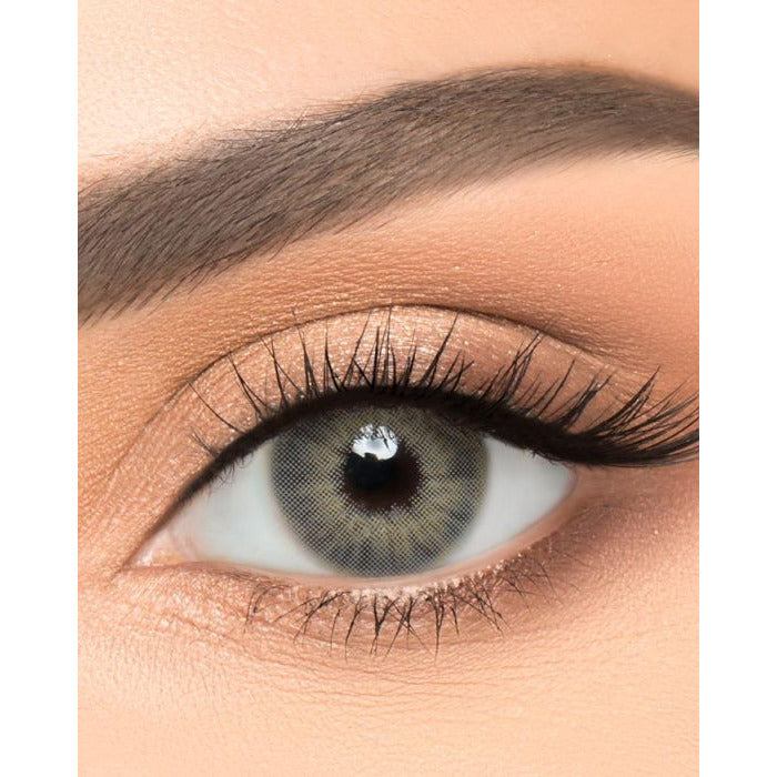 NEW LENS- Gray with Power one eye only نيولنس - جري مع قياس عدسة لعين واحدة