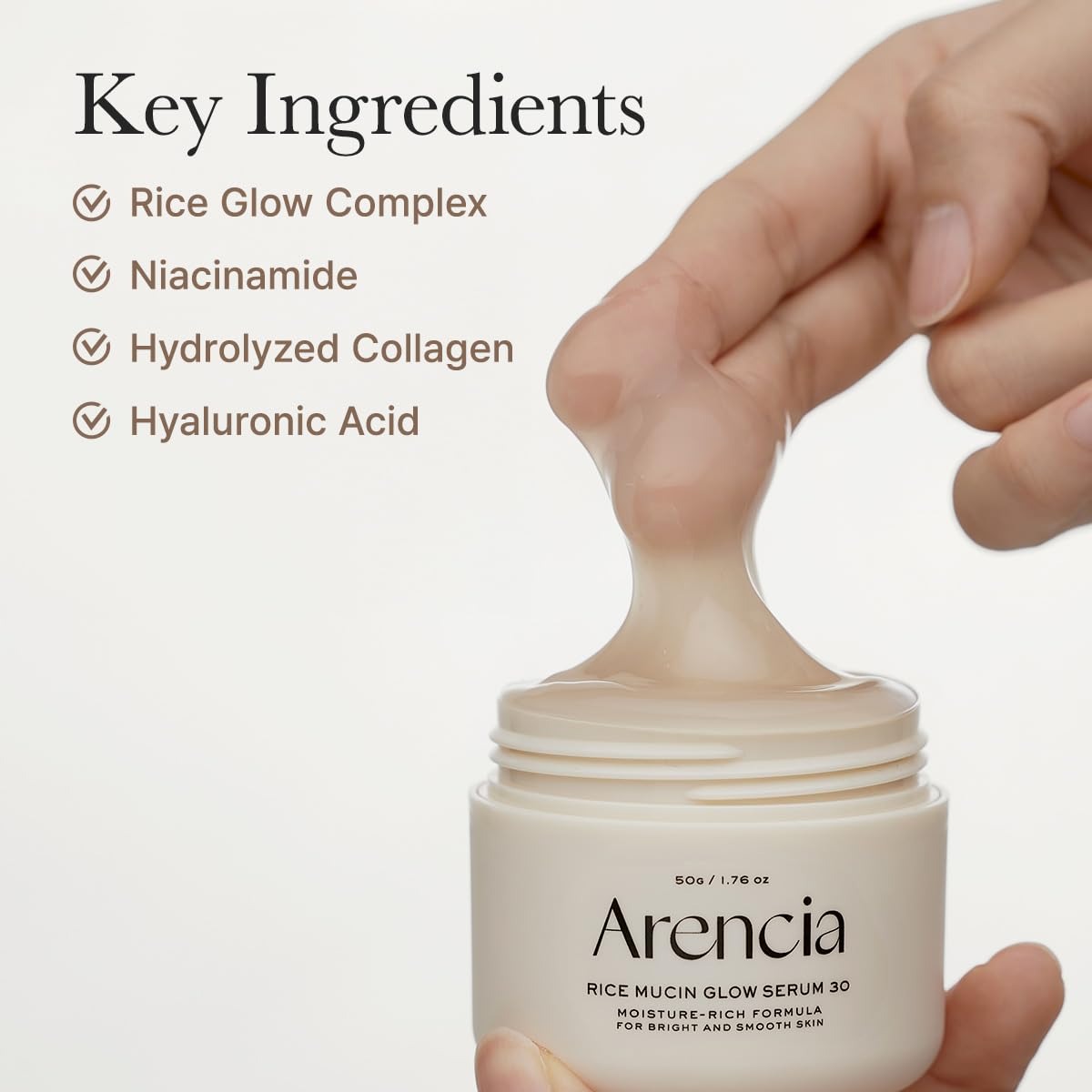 ARENCIA - Rice Mucin Glow Serum 30