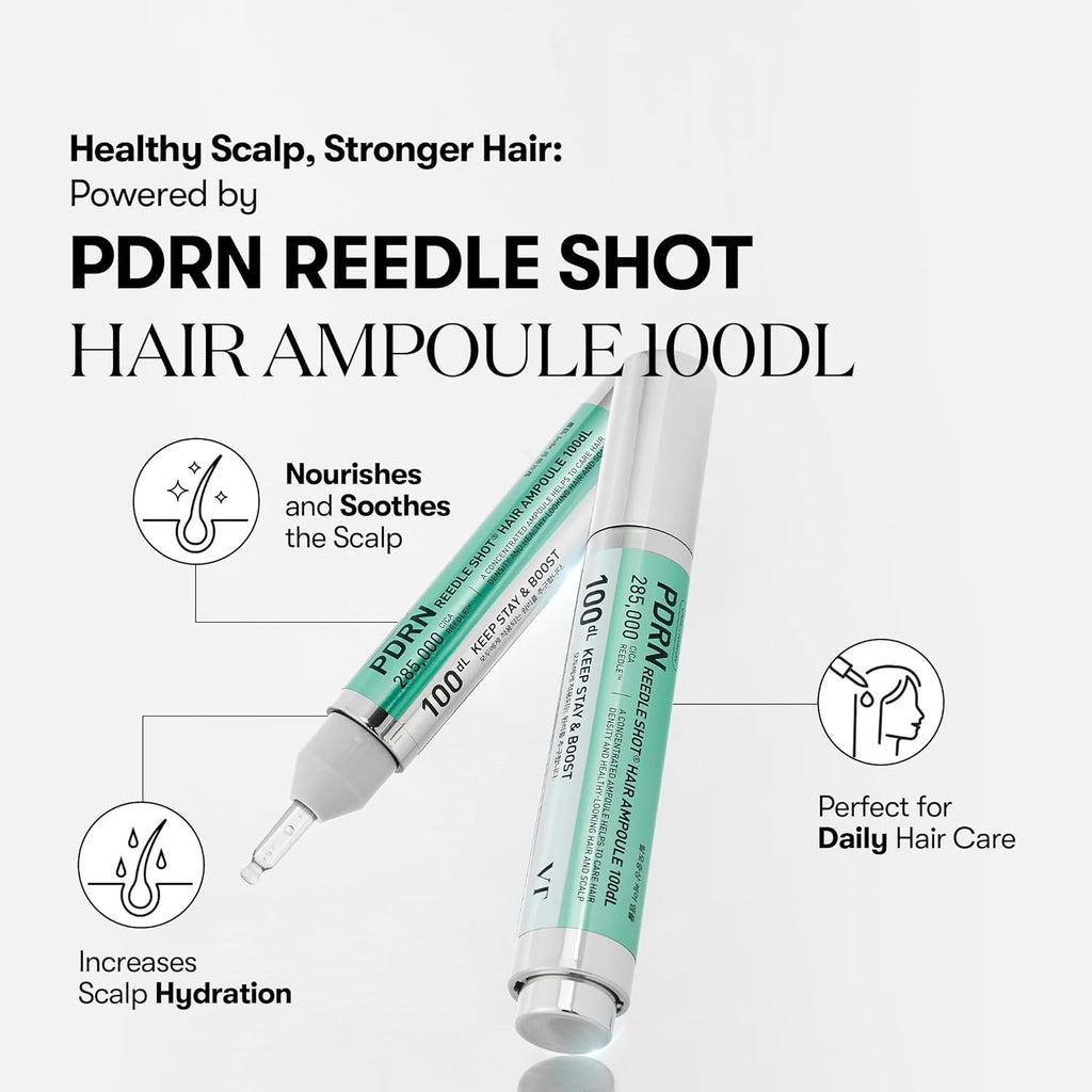VT Cosmetics - PDRN Reedle Shot Hair Ampoule 100dl