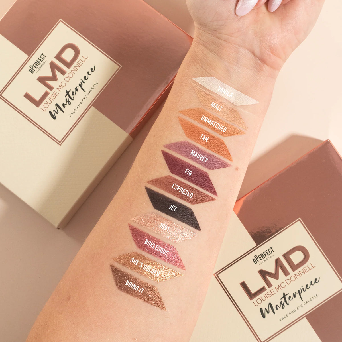 BPerfect x LMD Masterpiece Face & Eye Palette @ باليت ظلال العيون والوجه