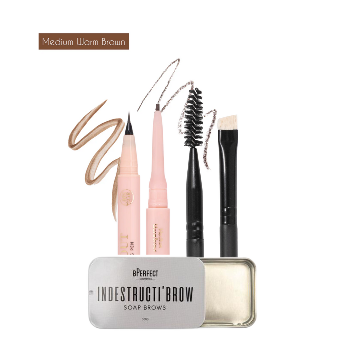 Bperfect X MRS. Glam - Perfect Brow Bundle