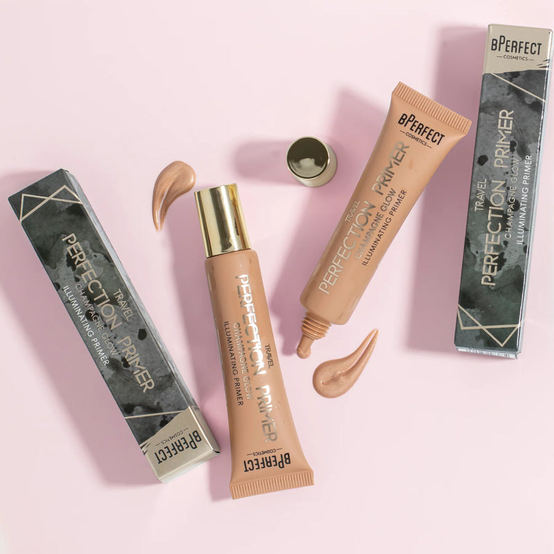BPerfect Perfection Primer - Illuminating - Champagne Glow - Travel Mini @ برايمر - ميني