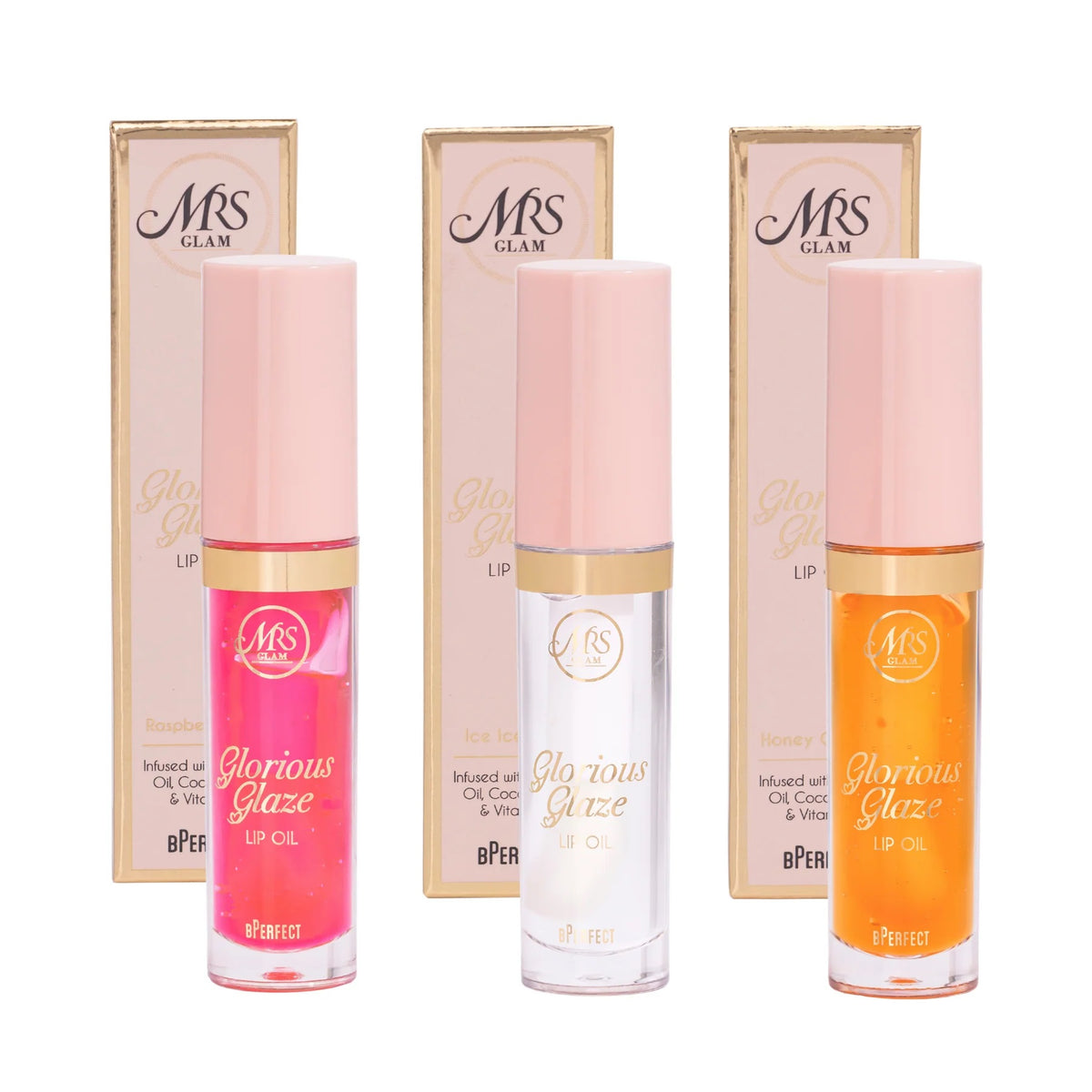Bperfect  - Mrs Glam Glorious Glaze Lip Oil ملمع الشفاه