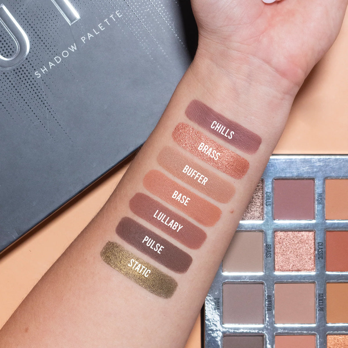 BPerfect Muted Eyeshadow Palette @ باليت ظلال العيون