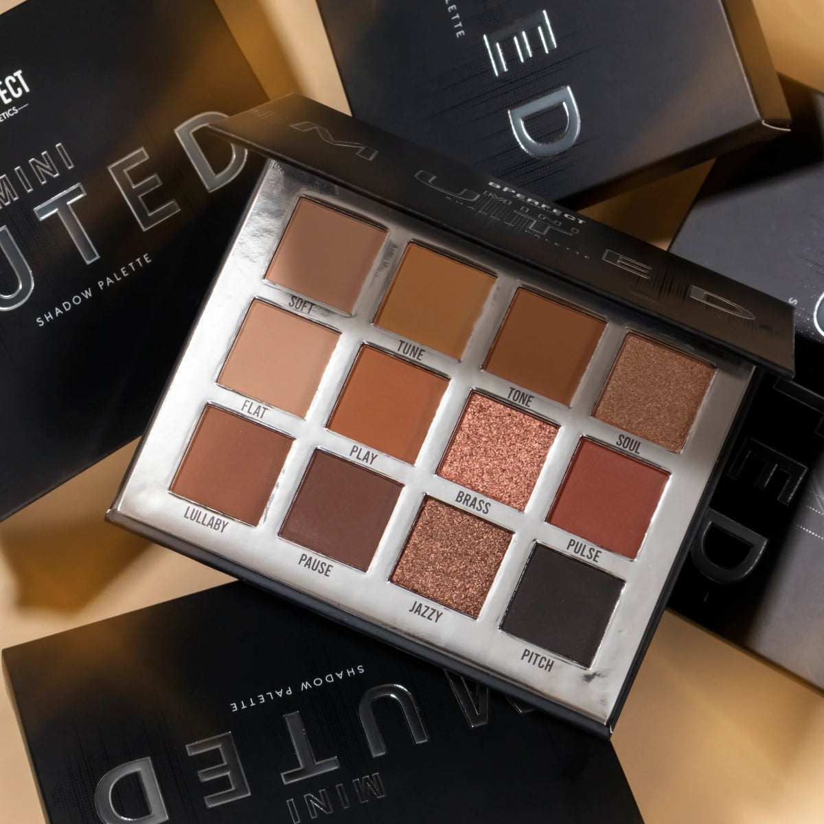 BPerfect - Mini Muted Palette @ باليت ظلال عيون - ميني