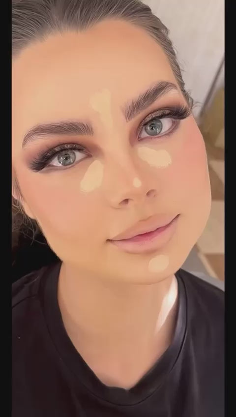 Aisha Cosmetics - Pallet 3 in 1 @ باليت الوجه