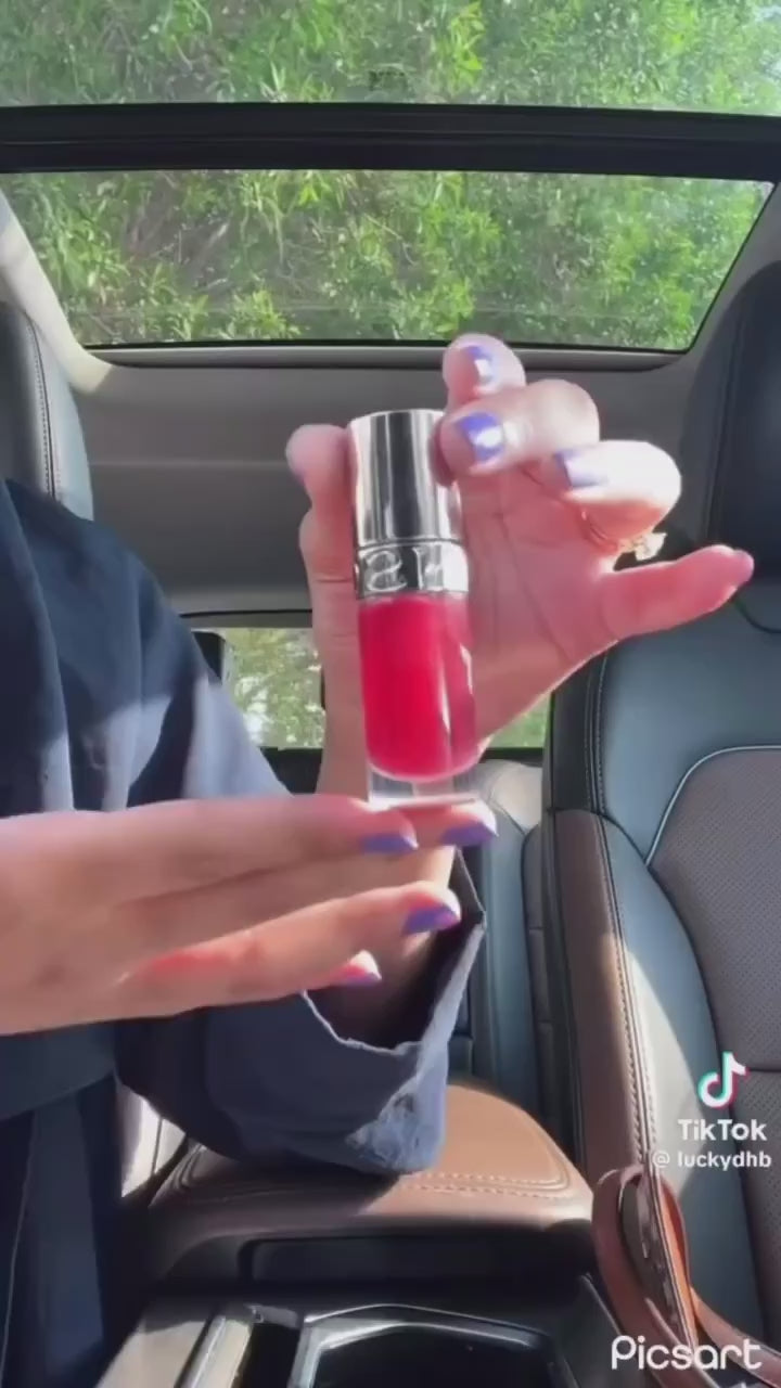 CLARINS - Lip Comfort Oil - Gloss with Rubiginosa Rose Oil@ مرطب زيتي للشفاه