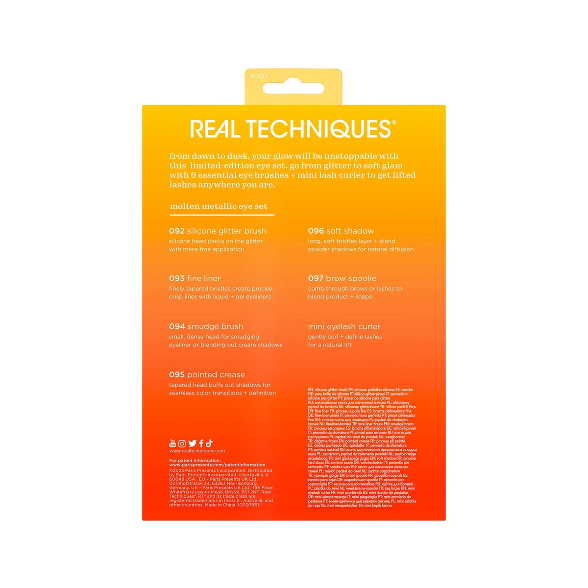 Real Techniques - Molten Metallic Eye Set