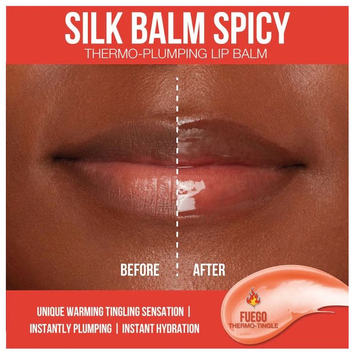 Huda Beauty - Silk Balm Lip Plumping @ ملمع ومعبئ الشفاة