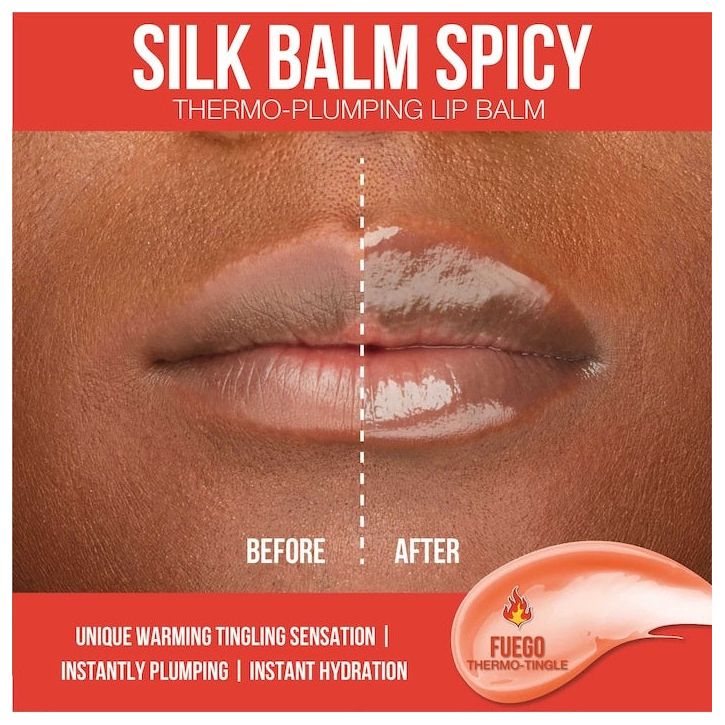 Huda Beauty - Silk Balm Lip Plumping @ ملمع ومعبئ الشفاة