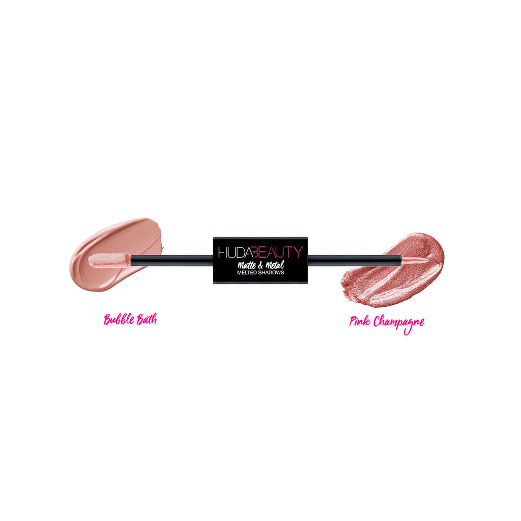 Huda Beauty Matte & Metal Melted Shadows@ظلال العيون سائل
