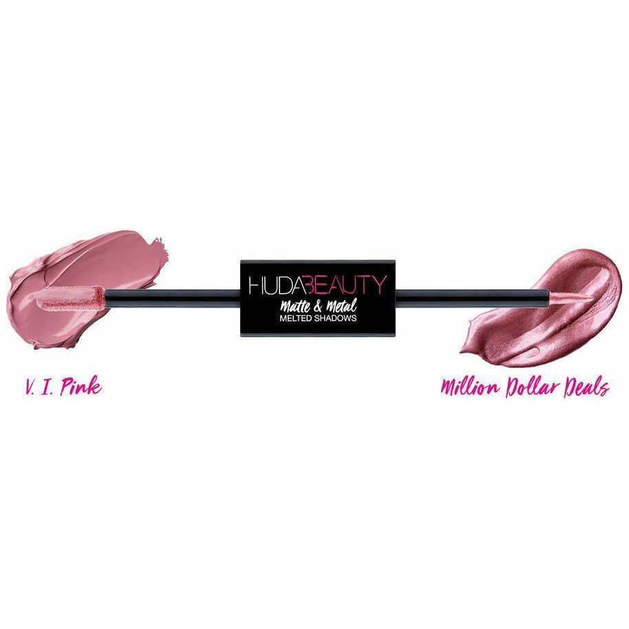 Huda Beauty Matte & Metal Melted Shadows@ظلال العيون سائل