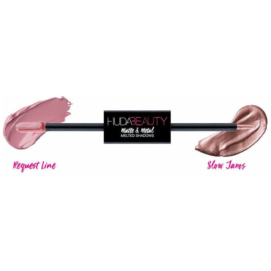 Huda Beauty Matte & Metal Melted Shadows@ظلال العيون سائل