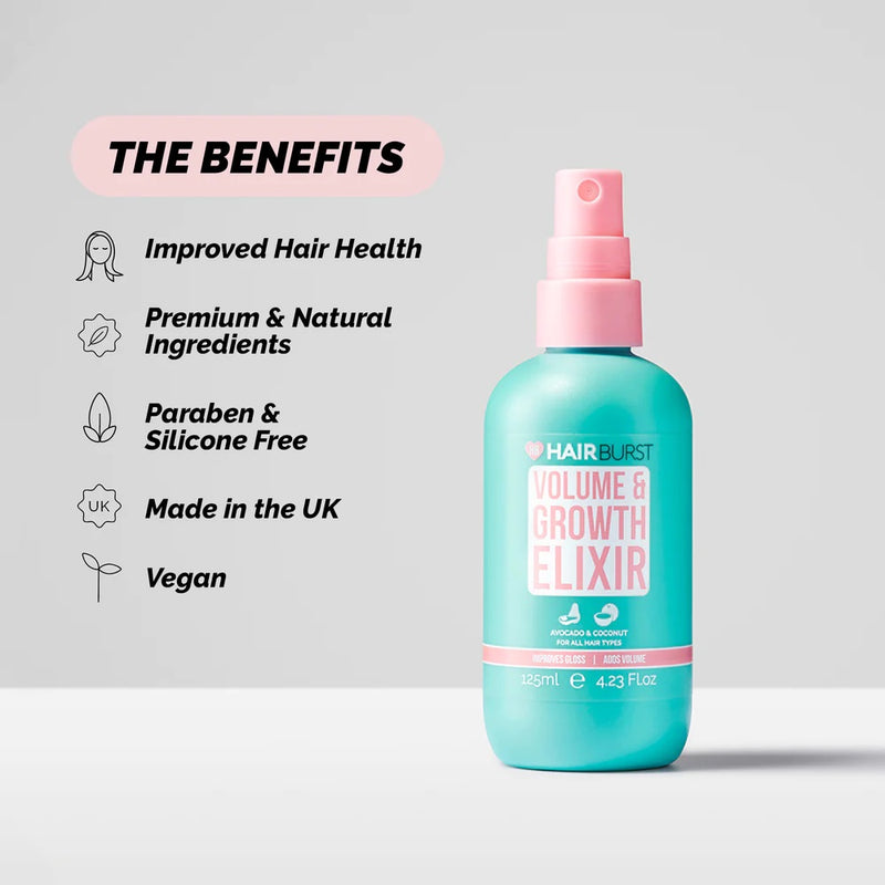 HAIR BURST- Volume & Growth Elixir - رذاذ النمو والتطويل