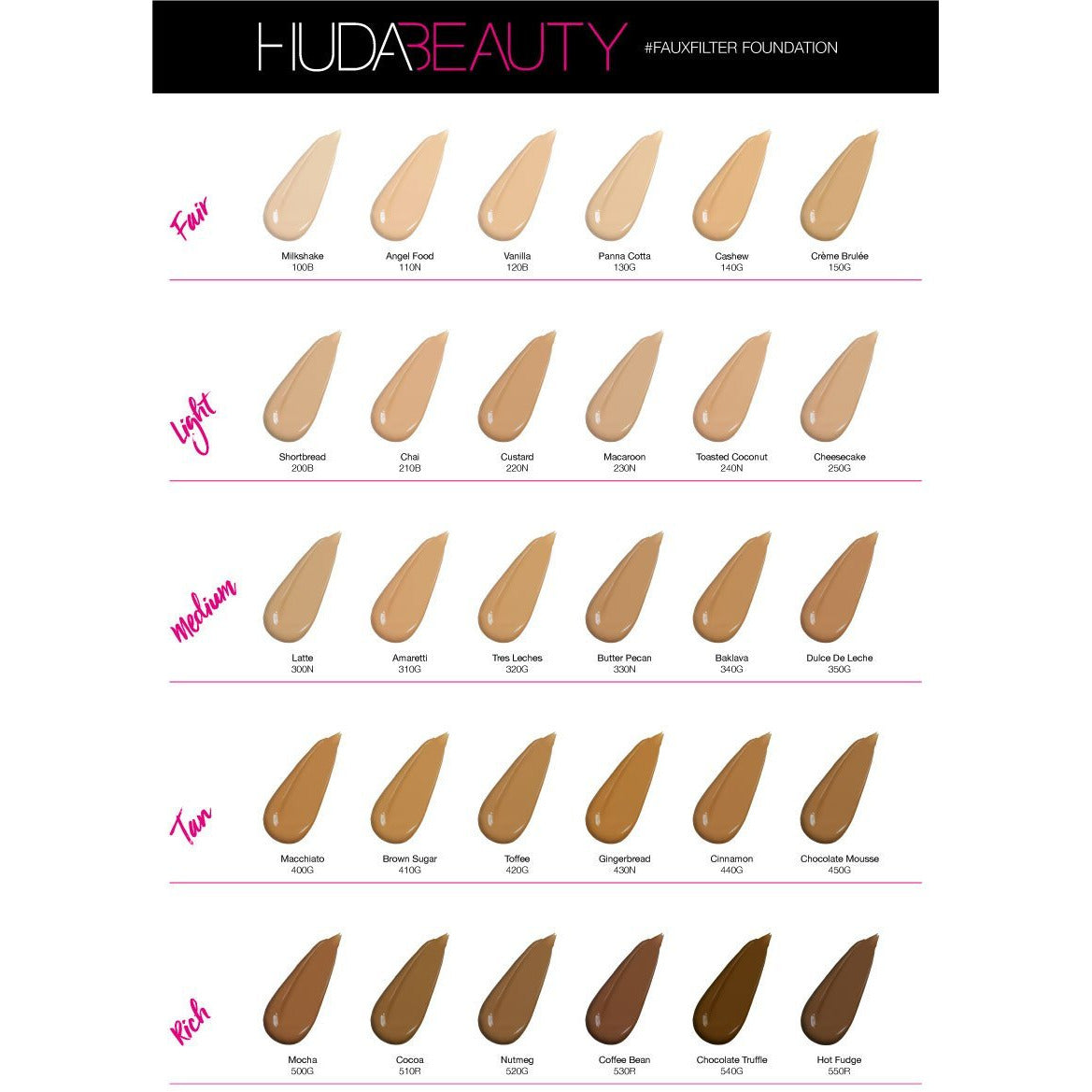 HUDA BEAUTY - #FauxFilter Skin Finish Buildable Coverage Foundation Stick @كريم الاساس عصا