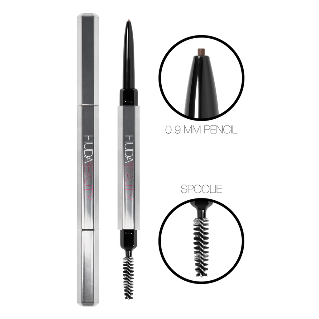 HUDA BEAUTY BombBrows Microshade Brow Pencil@قلم الحاجب