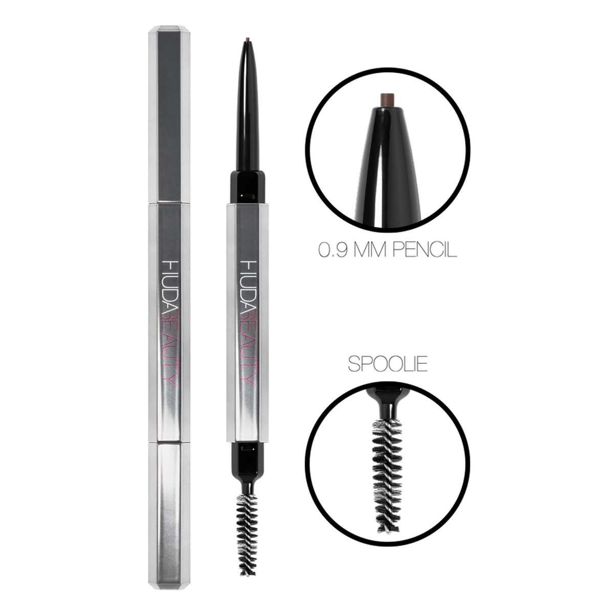 HUDA BEAUTY BombBrows Microshade Brow Pencil@قلم الحاجب