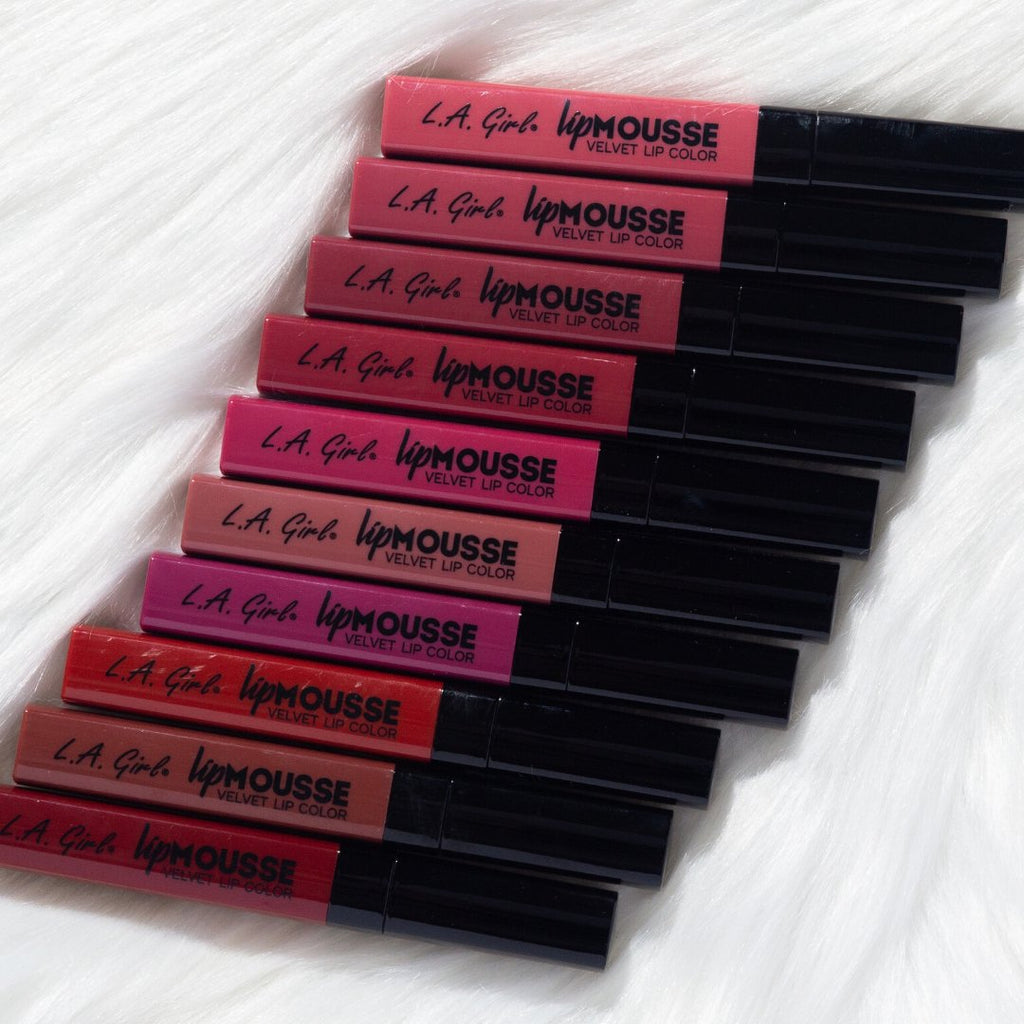 L.A Girl - Lip Mousse Velvet Lip Color@احمر الشفايف مطفي