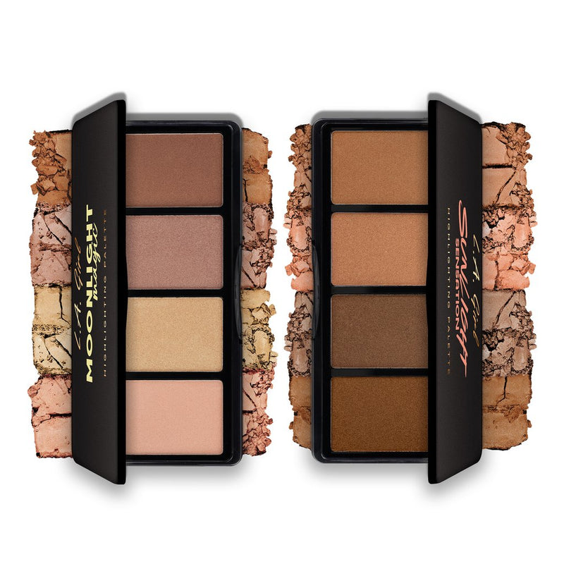 L.A Girl -  Fanatic Highlighting Palette@باليت الاضاءه