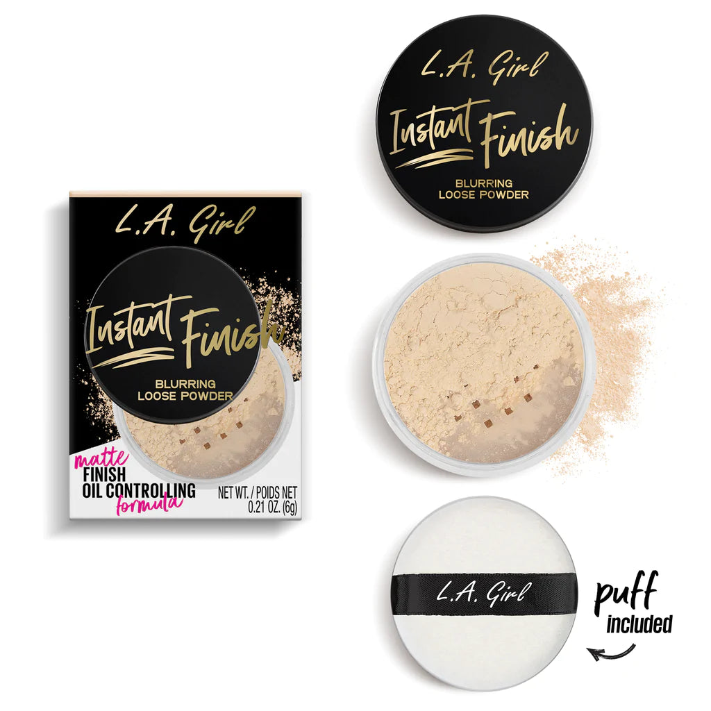 L.A Girl - Instant Finish Blurring Loose Powder@بودره تثبيت المكياج