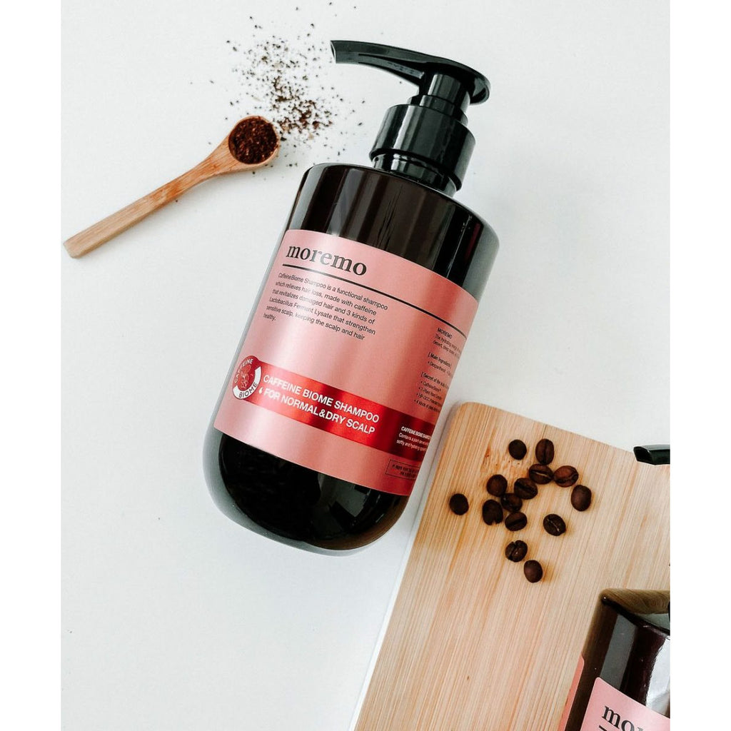 MOREMO - Caffeine Biome Shampoo for Normal & Dry Scalp @ شامبو للفروة العادية والجافة