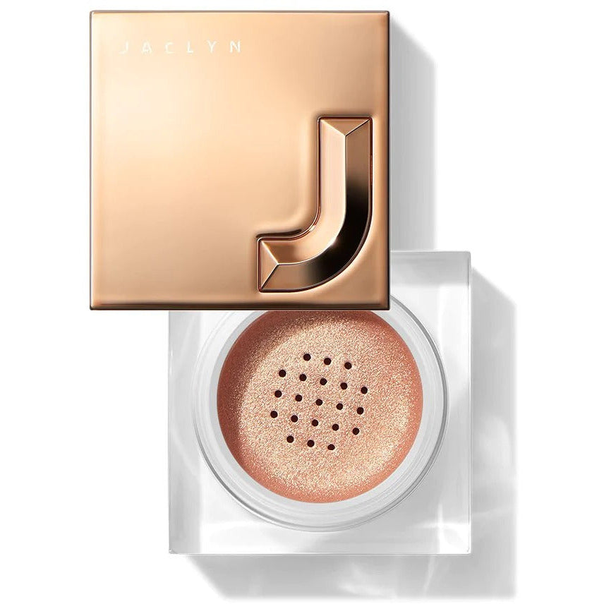 Jaclyn Cosmetics Beaming Light Loose Highlighter - Amped Dazzling Golden Peach