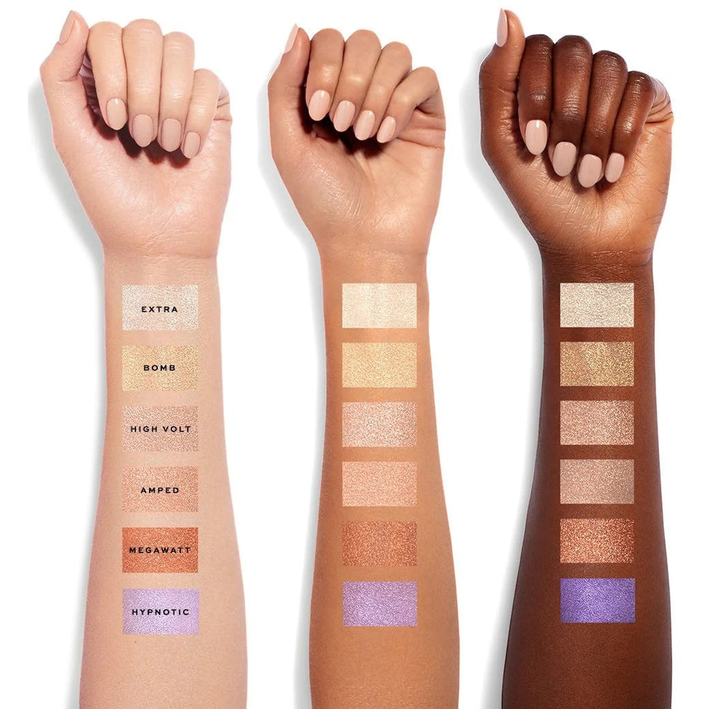 Jaclyn Cosmetics Beaming Light Loose Highlighter - Amped Dazzling Golden Peach