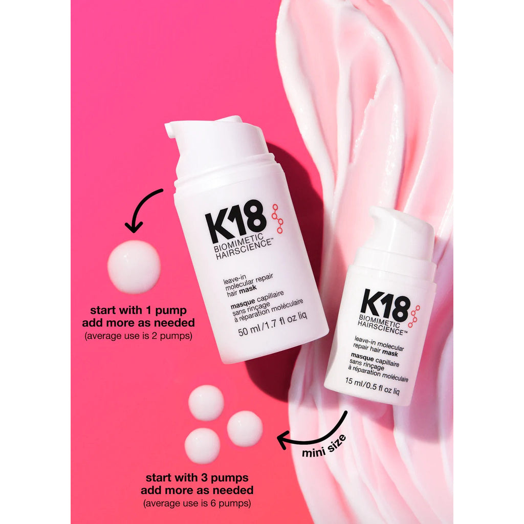 K18 Biometric Hairscience - Leave-In Molecular Repair Hair Mask @ قناع الشعر