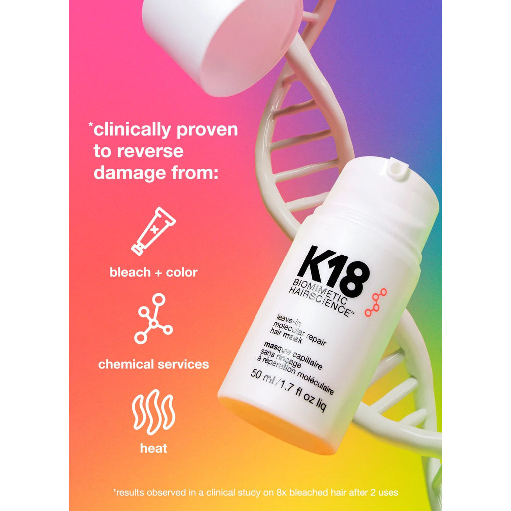 K18 Biometric Hairscience - Leave-In Molecular Repair Hair Mask @ قناع الشعر