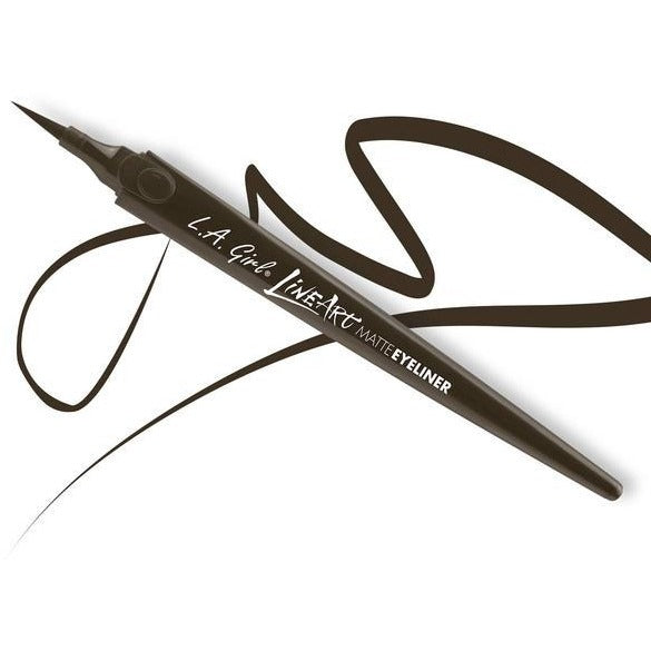 L.A.Girl Line Art Matte Eyeliner - bronze
