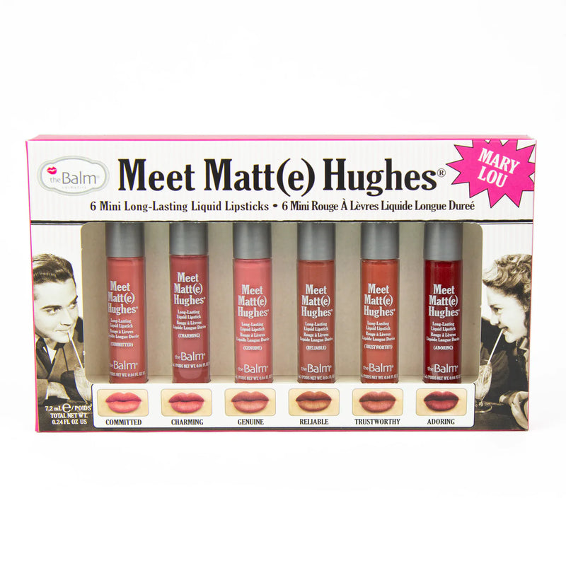 The Balm Lip Set - Volume 13 (MARY LOU) @ مجموعة أحمر الشفاة