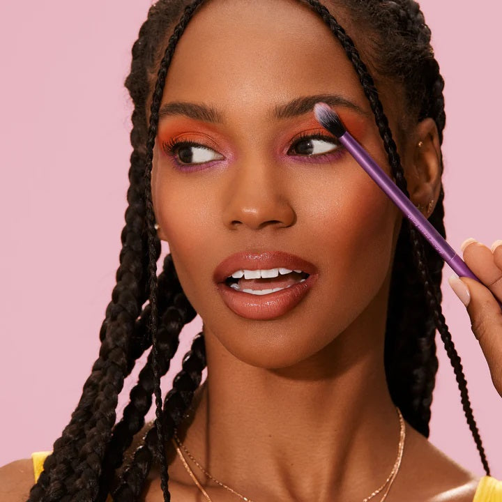 Real Techniques - Eye Shade & Blend Makeup Brush Trio@فرش العين والحاجب