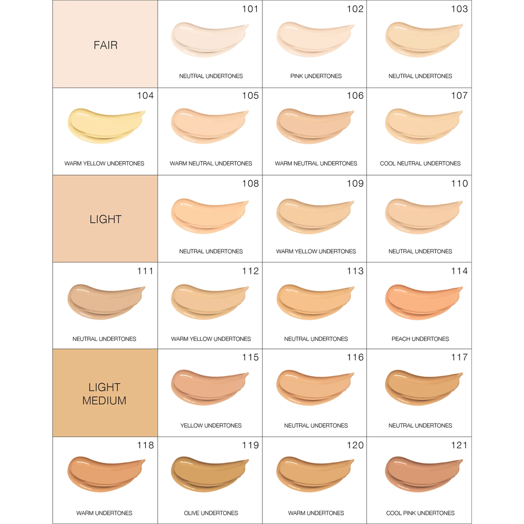 DOSE - Meet Your Hue Foundation@ كريم أساس